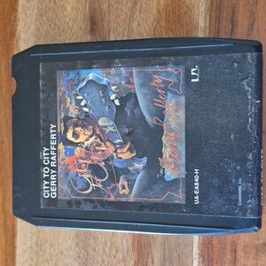 Vintage 1978 Gerry Rafferty City To City 8-Track Tape - Untested